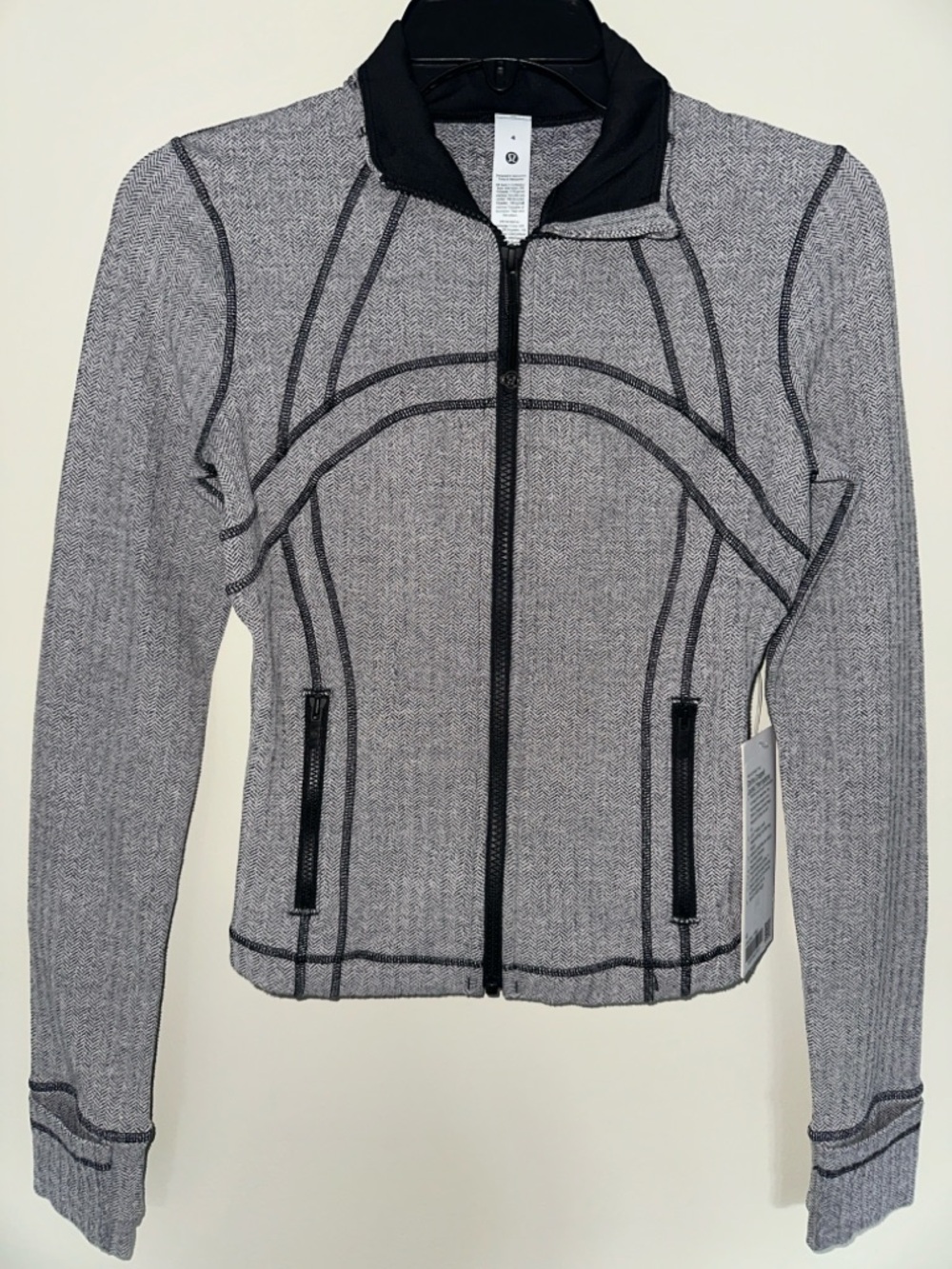 lululemon athletica Define Cropped Jacket in Herringbone